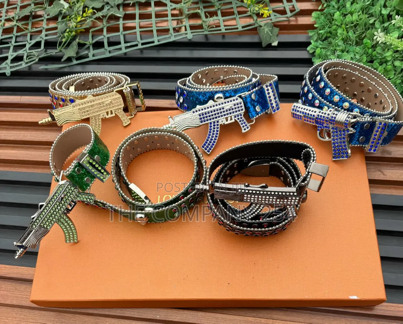 Original Quality Unisex Iced Bb Simons Iced Belts Restocked
