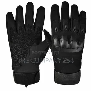 Quality Leather Outdoor Hiking Military Safety Gloves