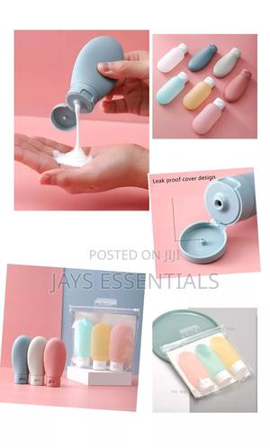 Portable and Convenient 3pcs Travel Cosmetic Bottles - thumbnail 2