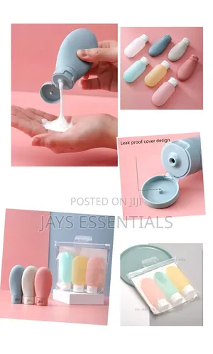 Portable and Convenient 3pcs Travel Cosmetic Bottles