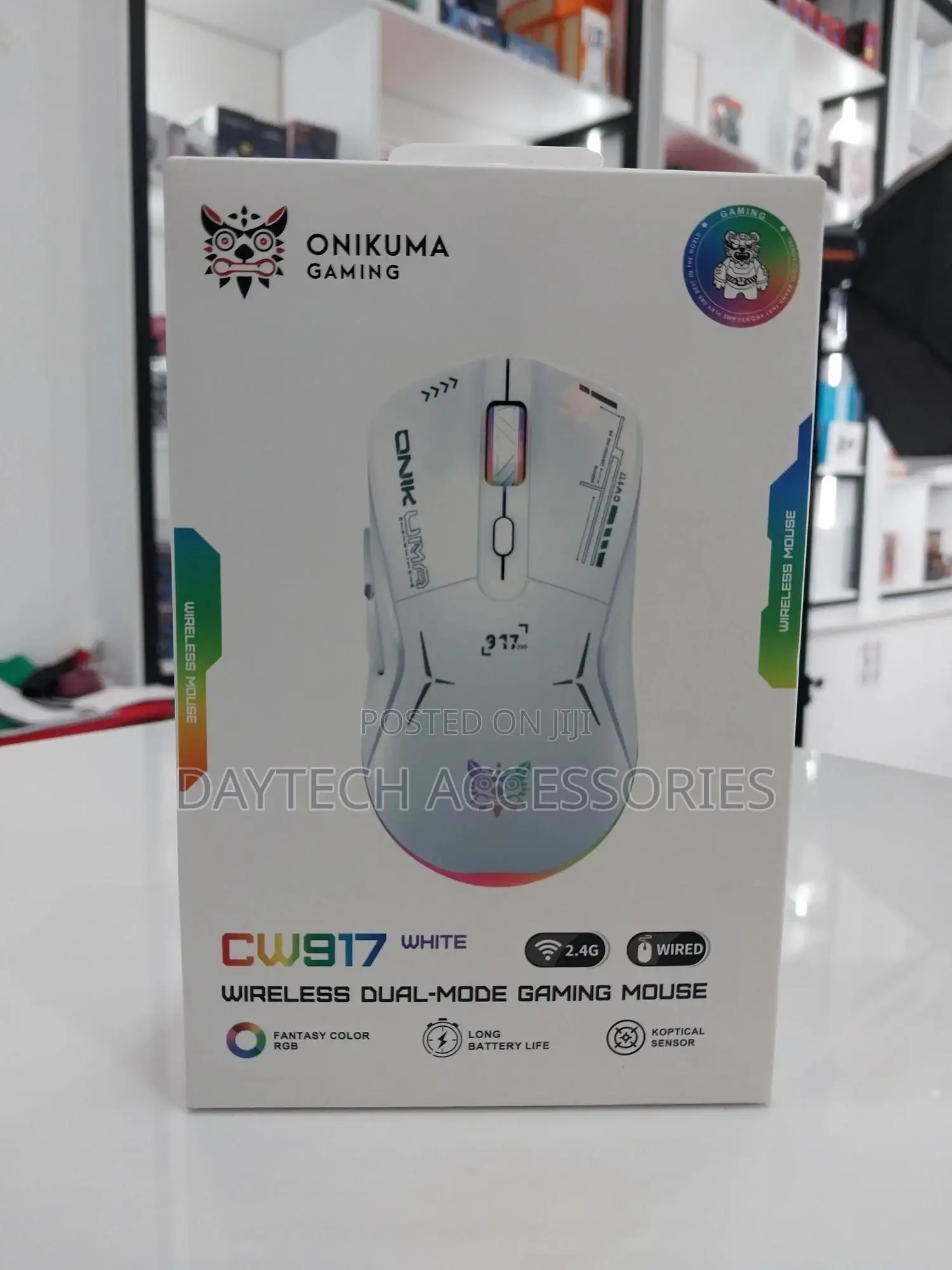 Onikuma Cw917 (Wired+2.4g) Gaming Mouse