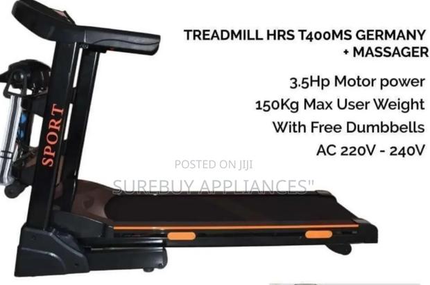 Auto Incline Treadmill With Massage Belt - main view