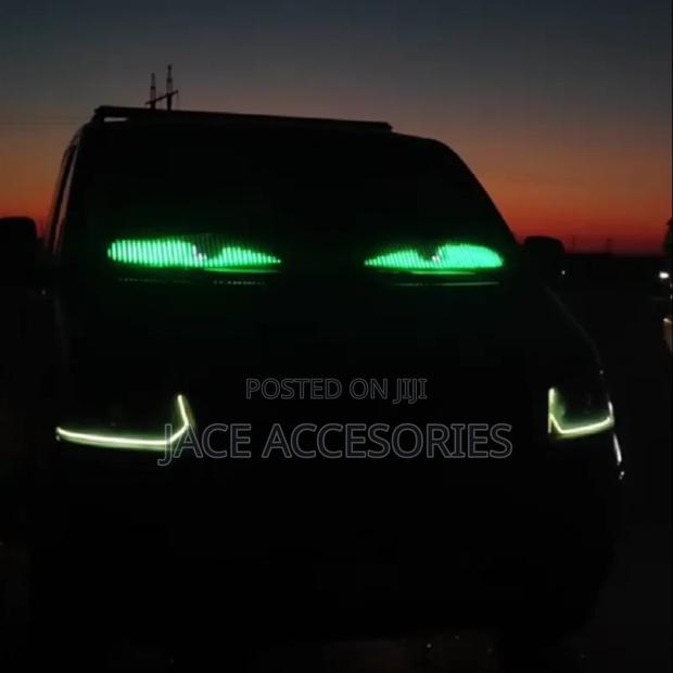 Car Demon Eye  Blinking Led Screen 38cm - thumbnail 2