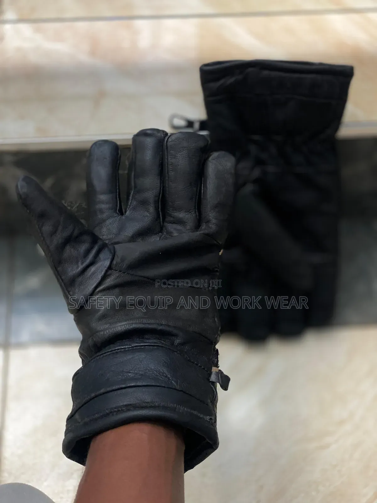 Short Leather Gloves Full En 12477 Compliance.
