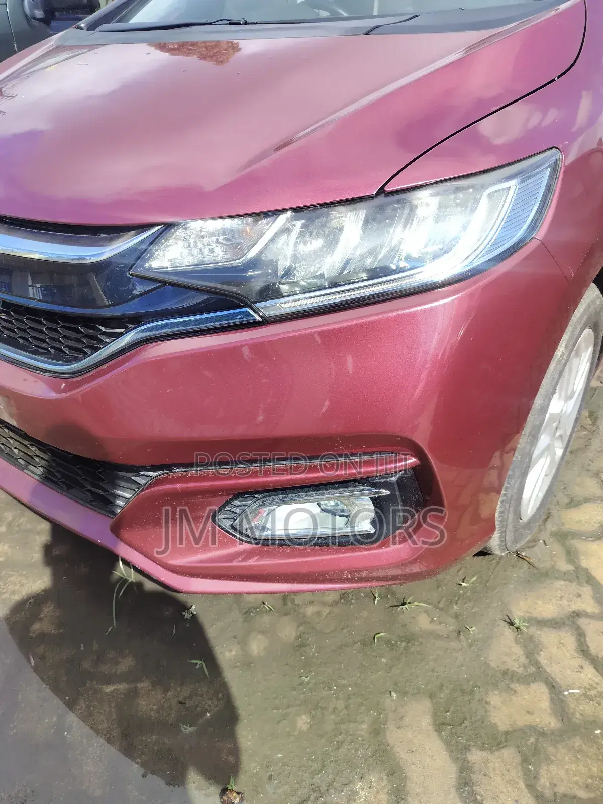 Honda Fit 2019 Burgundy