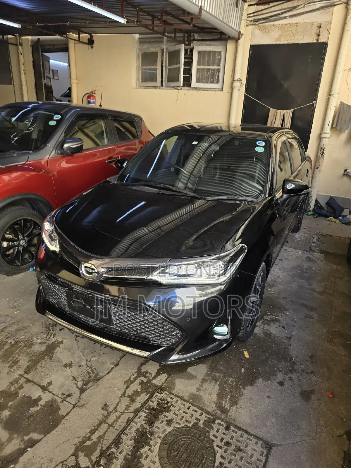 Toyota Corolla Fielder 2018 Matt Black