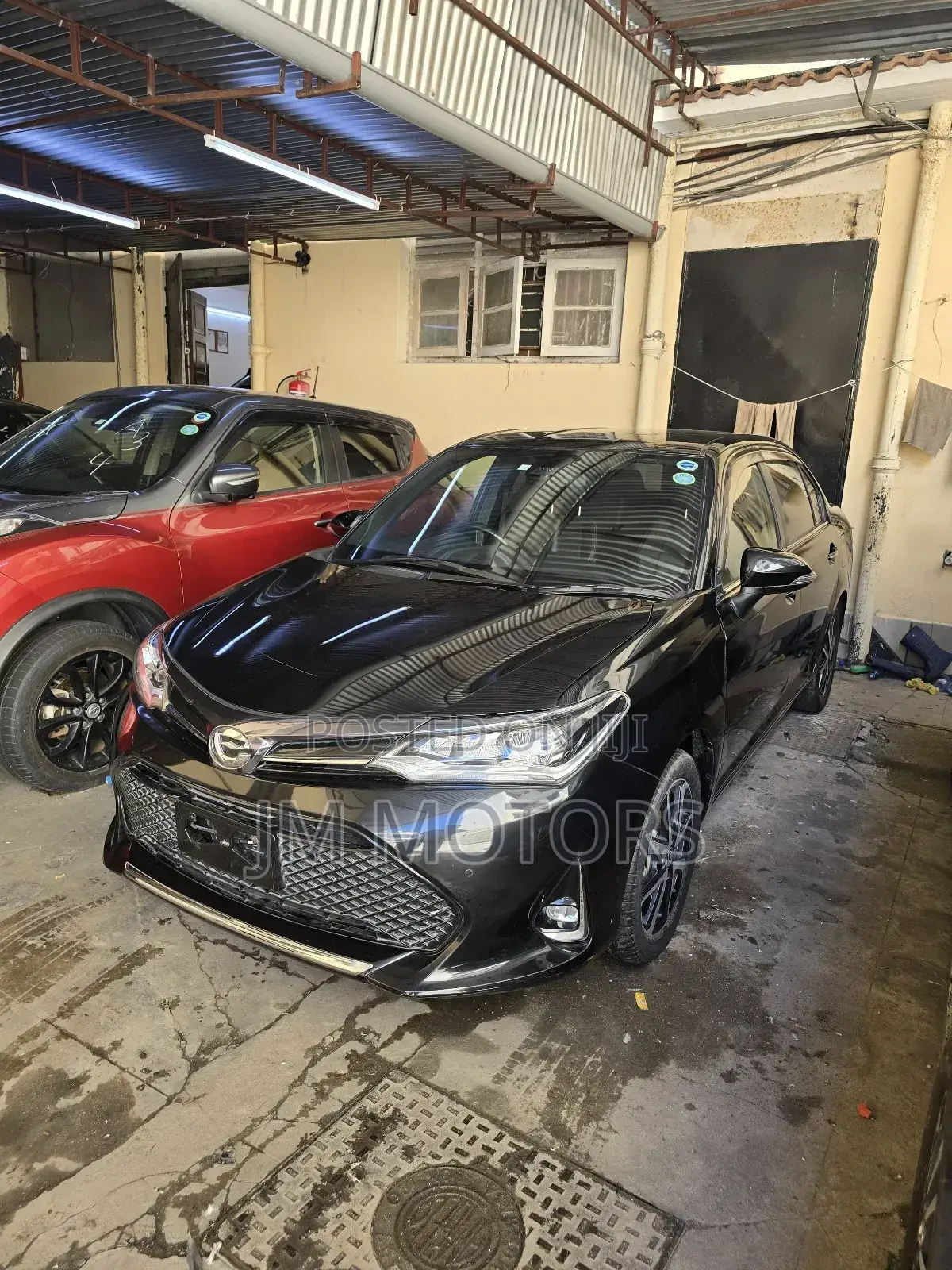 Toyota Corolla Fielder 2018 Matt Black