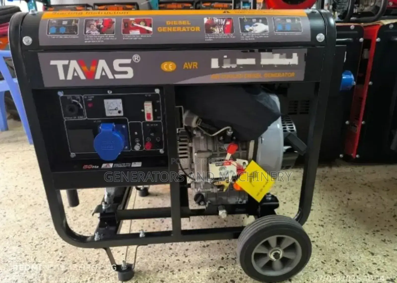 Tavas 11kva Open Generator