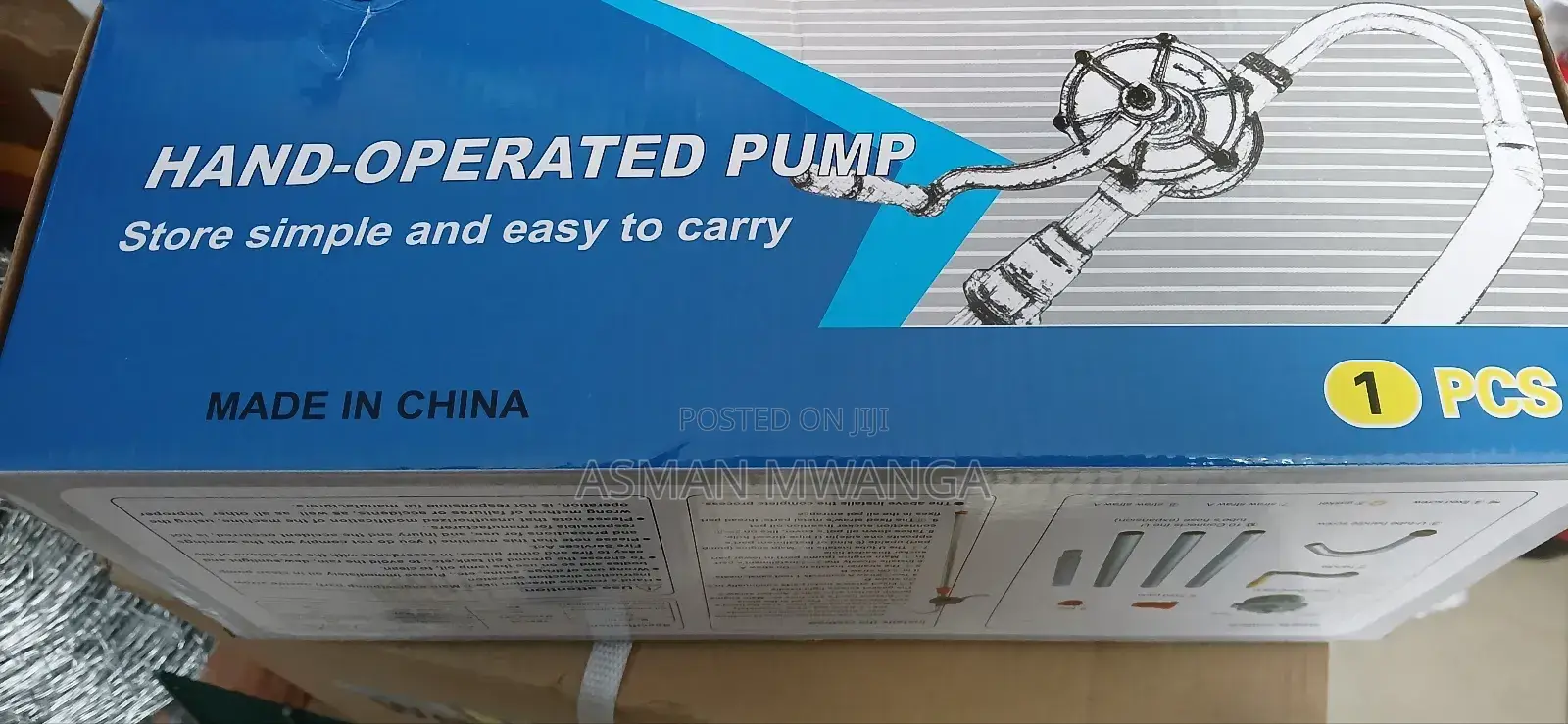 Manual Rotary Oil Pump 25mm