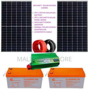 600w Solar System Kit Home Lighting Set Quality 1yr Warranty