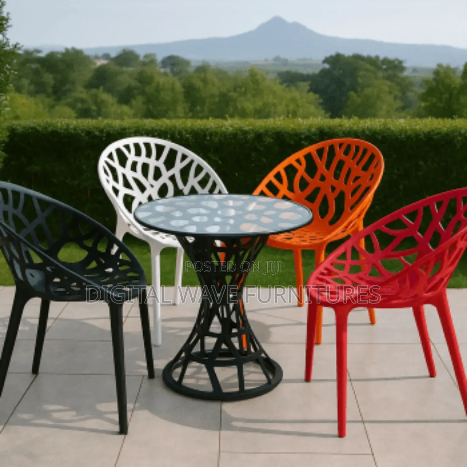 Generic Modern Plastic Dining Chair Jf5
