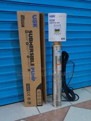 Usk Submersible Water Pump 0.5hp 49m Head+ Control Box