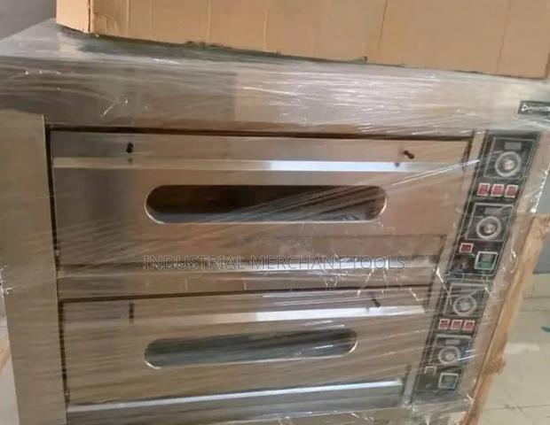 Modified 2deck 4trays Electric Oven - main view