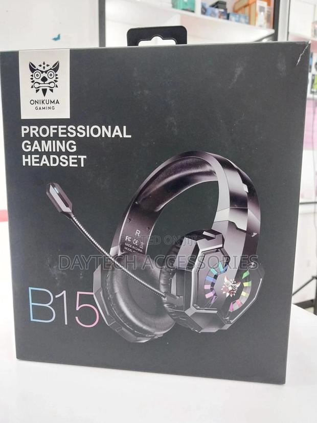 Bluetooth Headphones 2.4g Onikuma B15 Led Gamer Headset