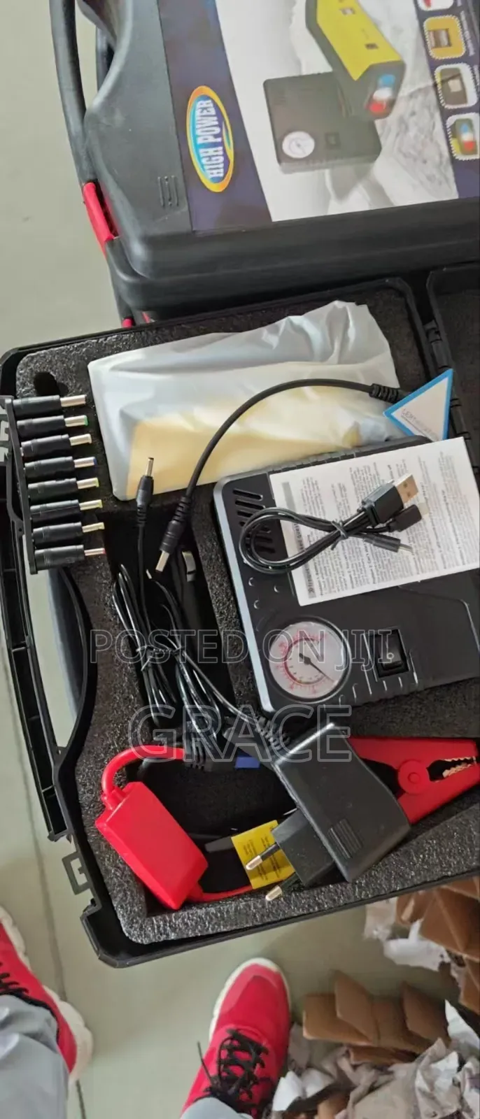 Jumper Cable /Air Compressor