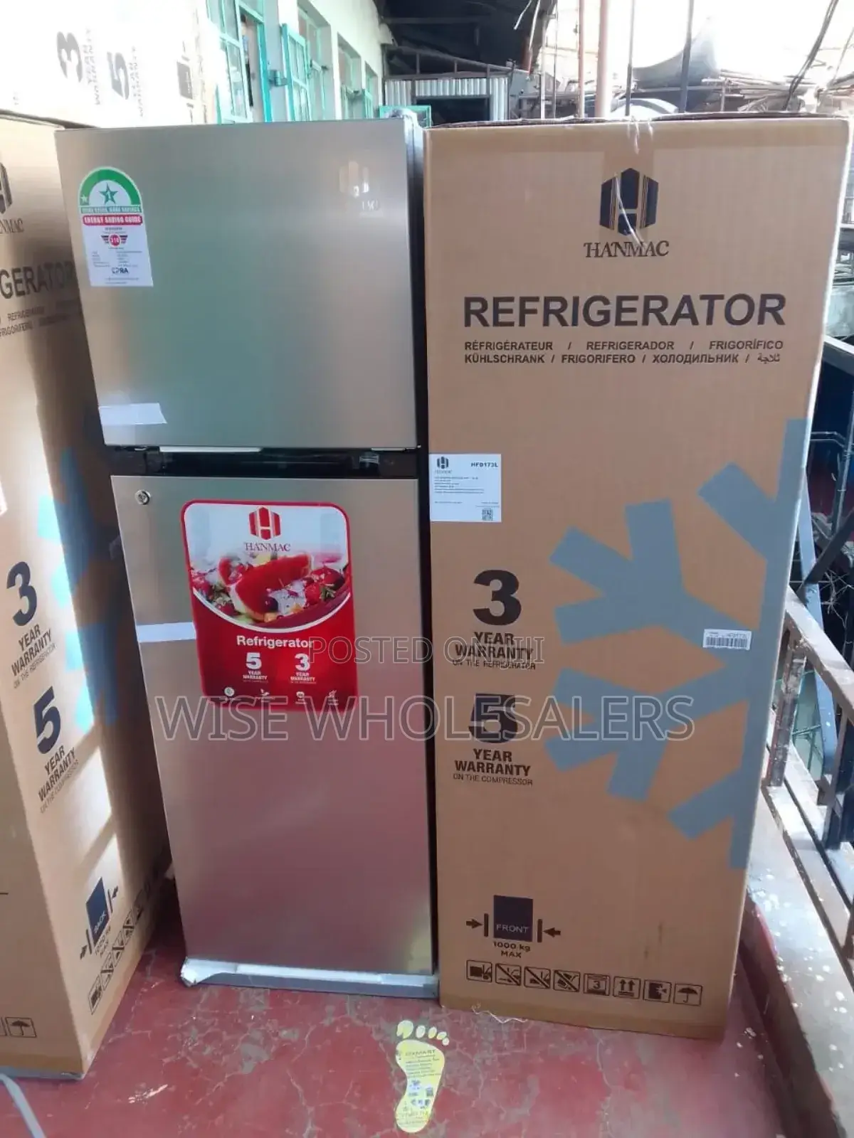 New Stock Alert🔥

Hanmac 173litres Double Door Fridge
