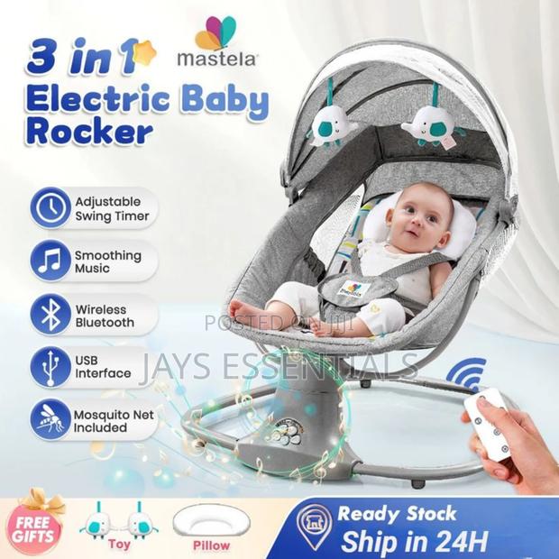 3 in 1 Mastella Baby Swing Bassinet