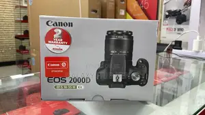 Canon Eos 2000d DSLR Camera and Ef-S 18-55 Mm Lens