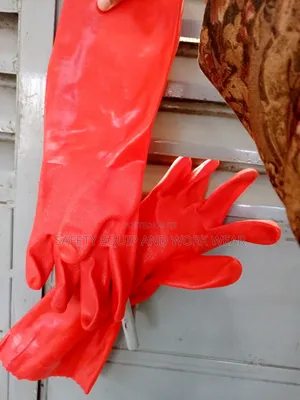 Best Pvc Safety Gloves En 374 Chemical Resistant.
