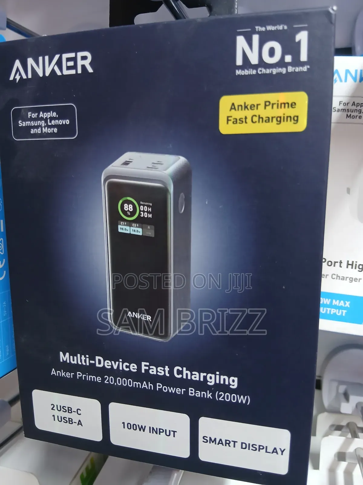 Anker Prime 20000mah Powerbank(200w)