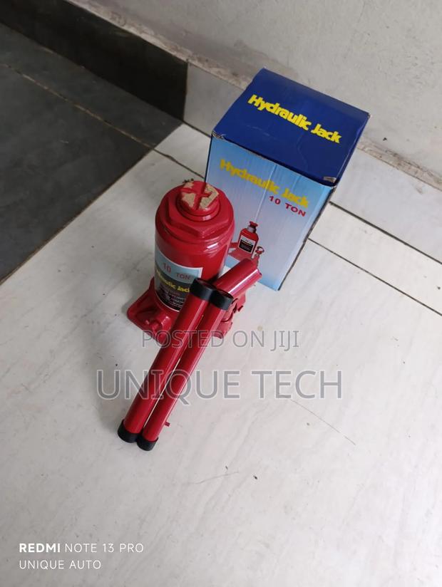 Hydraulic Bottle Jack 10 Ton /Strong Steel Build Bottle Jack