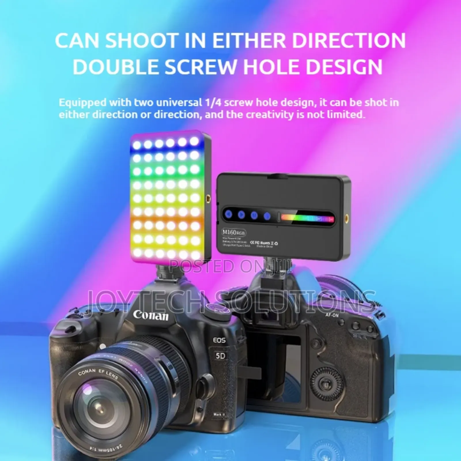 Built in Battery Colourful RGB Light