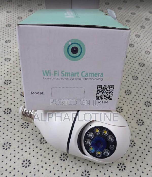 Icsee Wireless PTZ Security Light Bulb Camera - main view