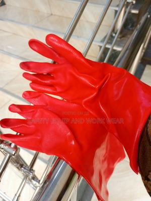 Pvc Gloves For High Abrasion Tasks. - thumbnail 2