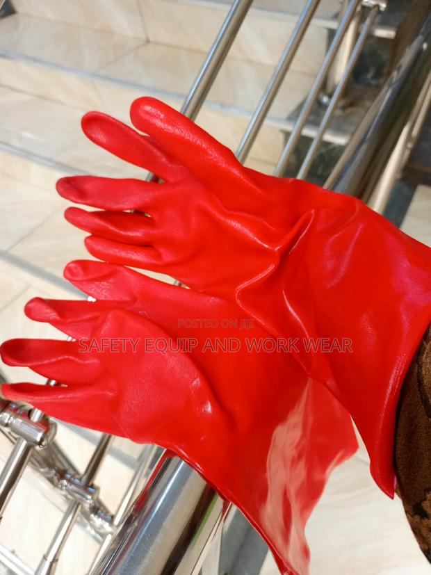 Pvc Gloves For High Abrasion Tasks. - main view