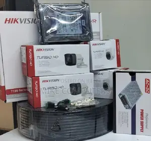 4 Cameras CCTV Hikvision 4-Ch Dome