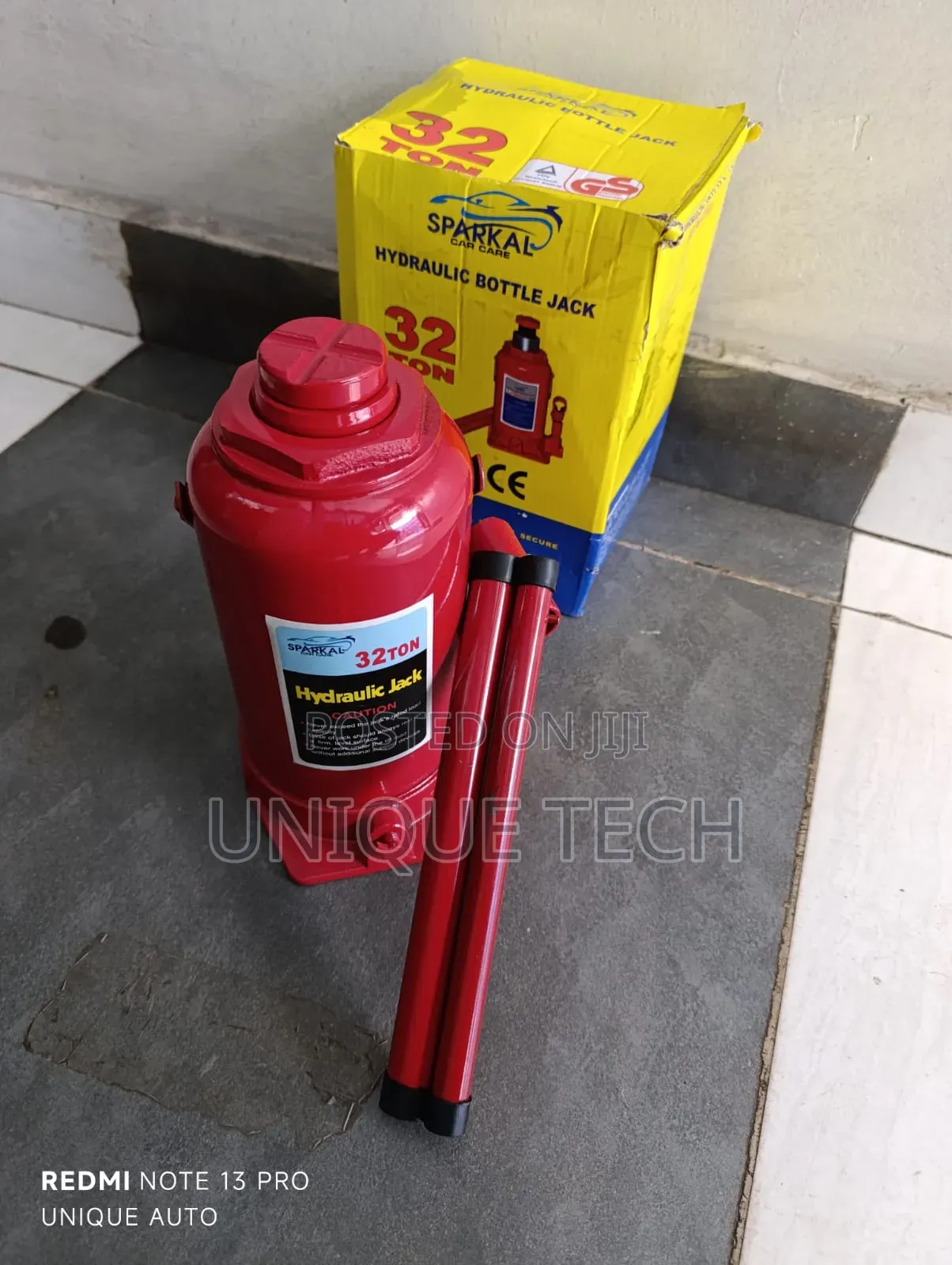 32 Ton Hydraulic Bottle Jack – Heavy Load Lifter Jack