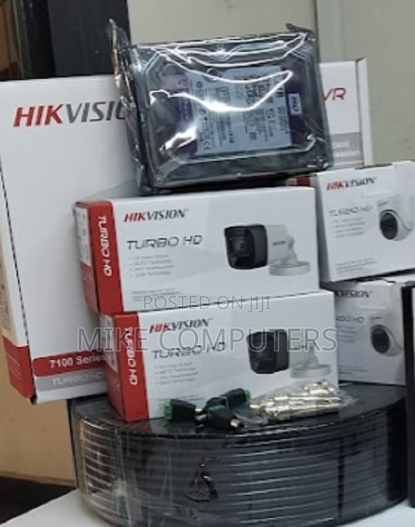 4 Cameras CCTV Hikvision Four