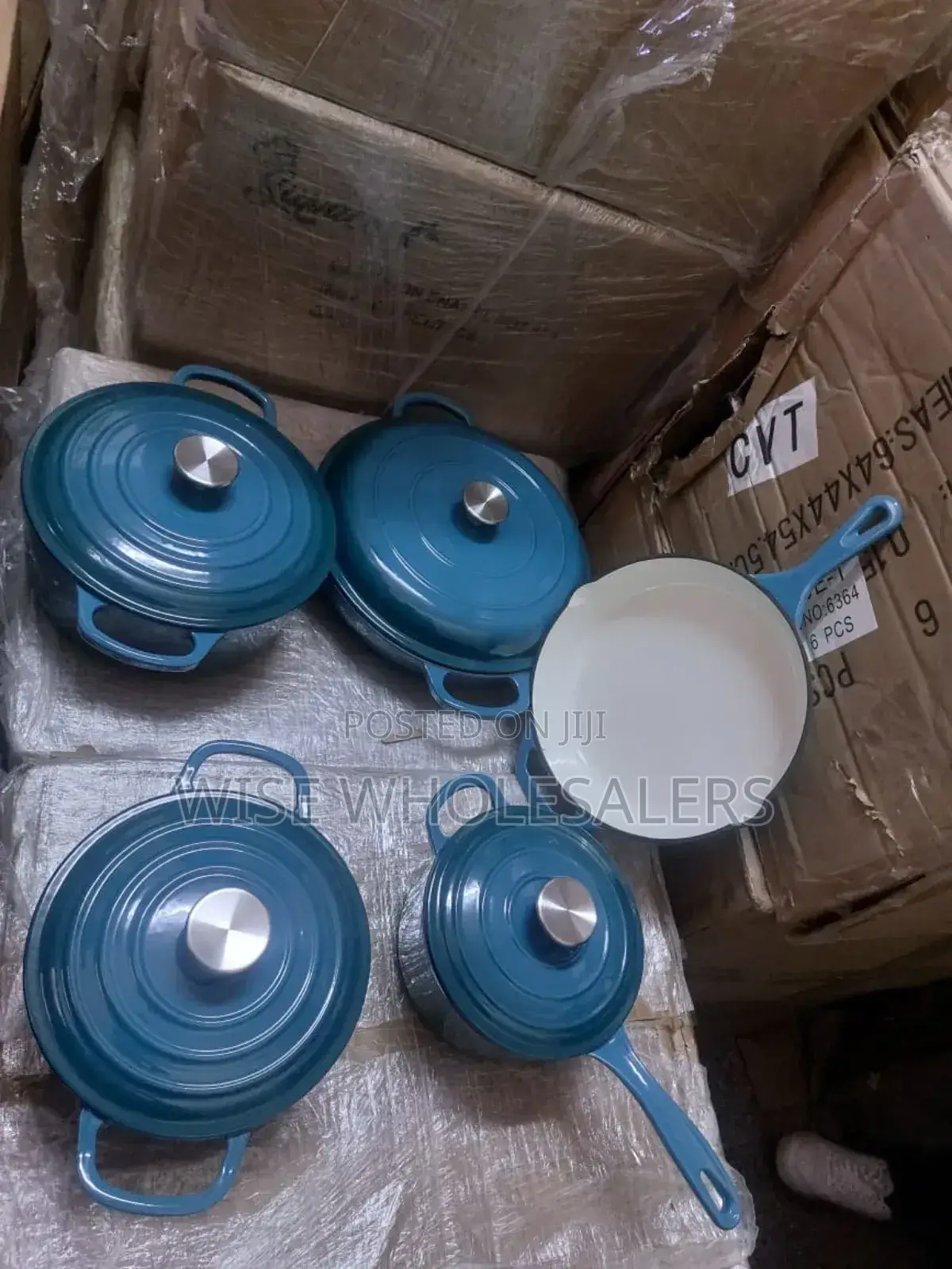 9pcs Cast Iron Cookware
▶Good Quality
