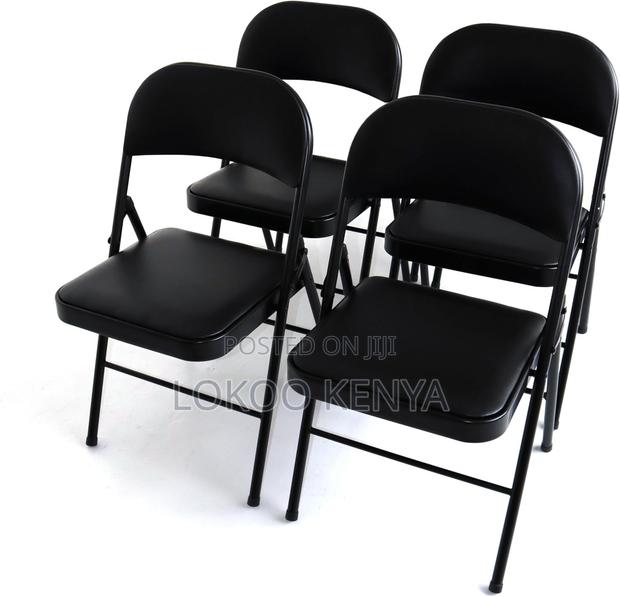 Office Chair: Foldease Black Chair - thumbnail 3