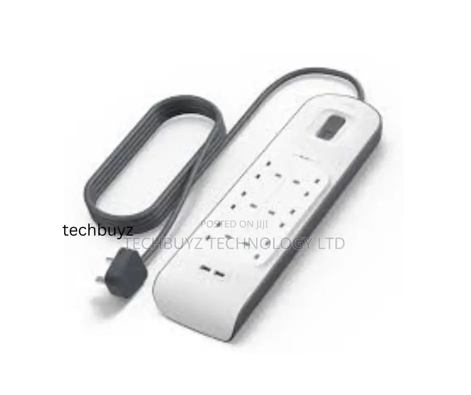 Belkin 6-Outlet Surge Protector Strip 2.4 Amp 2xusb Charging