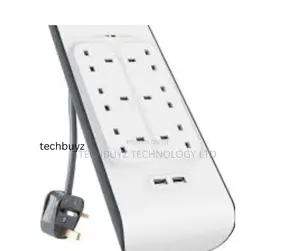 Belkin 6-Outlet Surge Protector Strip 2.4 Amp 2xusb Charging