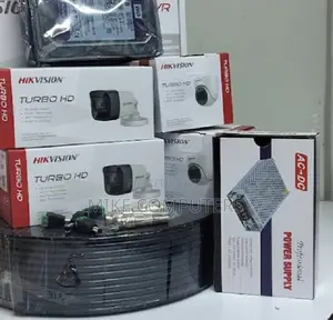 4 Cameras CCTV Hikvision 4 Great Camera