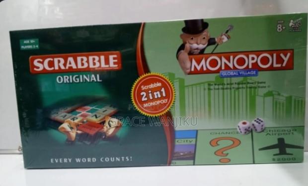 *Monopoly and Scrabble Game** - main view