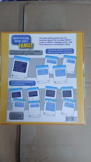 New Phone Who Dis Family Edition Game
