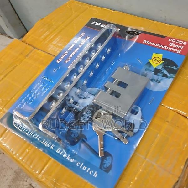 Stainlesssteel Vehicle Brake Lock,Perfect for Clutch, Pedal.