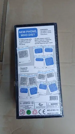 New Phone Who Dis Game