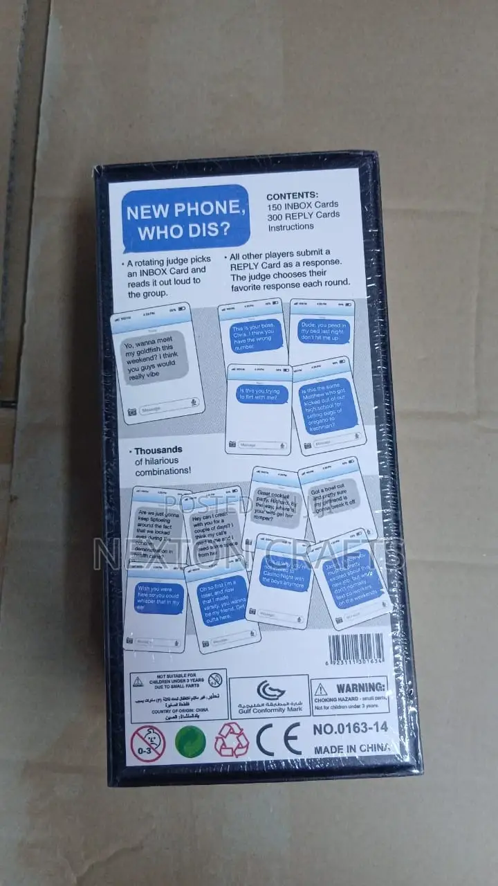 New Phone Who Dis Game