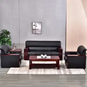 Sofa: Five-Seater Meeting Guest Executive Space Sofa Set