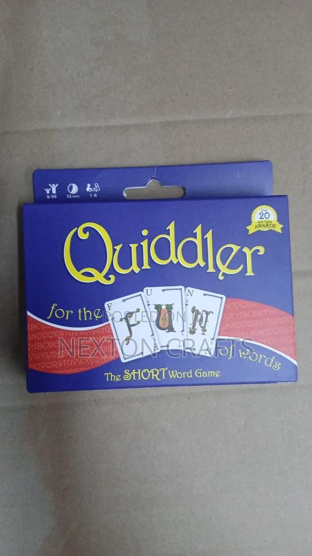 Quiddler Card Game - main view