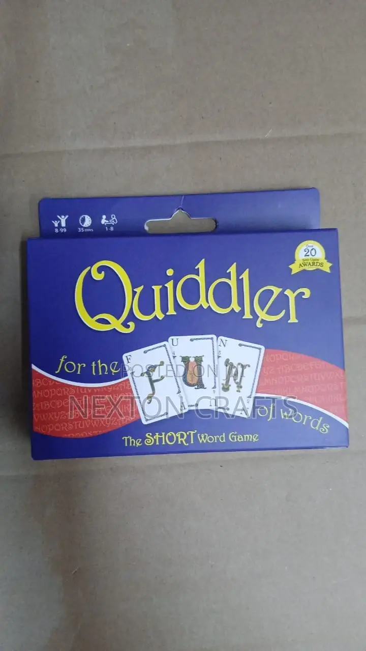 Quiddler Card Game