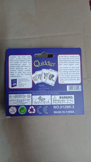 Quiddler Card Game