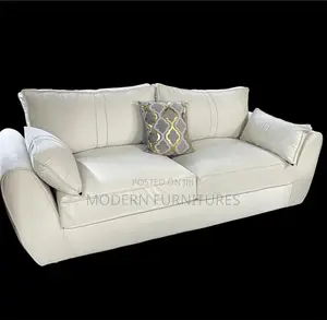 Elegant 3 Seater Pillow Sofa