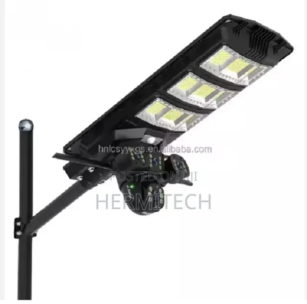 450w All-in-One Integrated Solar Street Light With 4gcamera