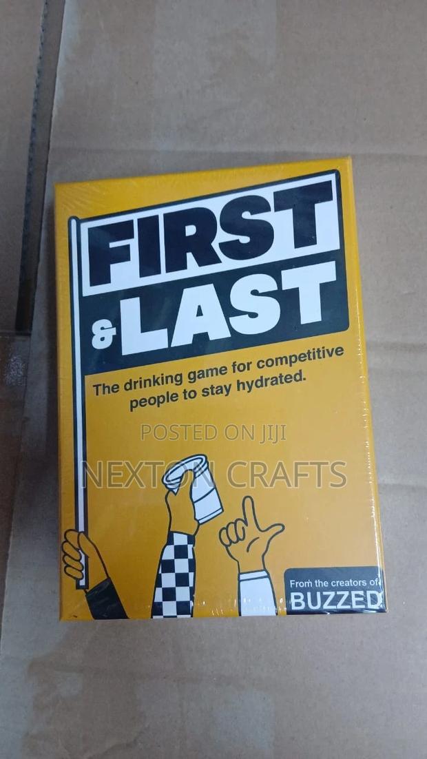 First and Last Drinking Game - main view
