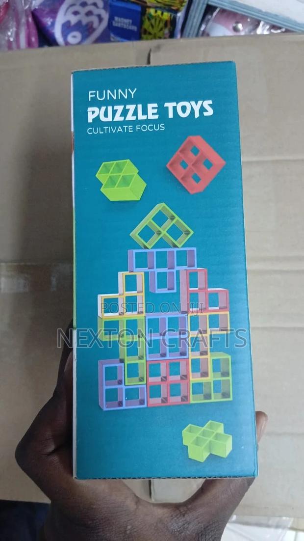 Tetris Stacking Game (64 Pcs) - thumbnail 4